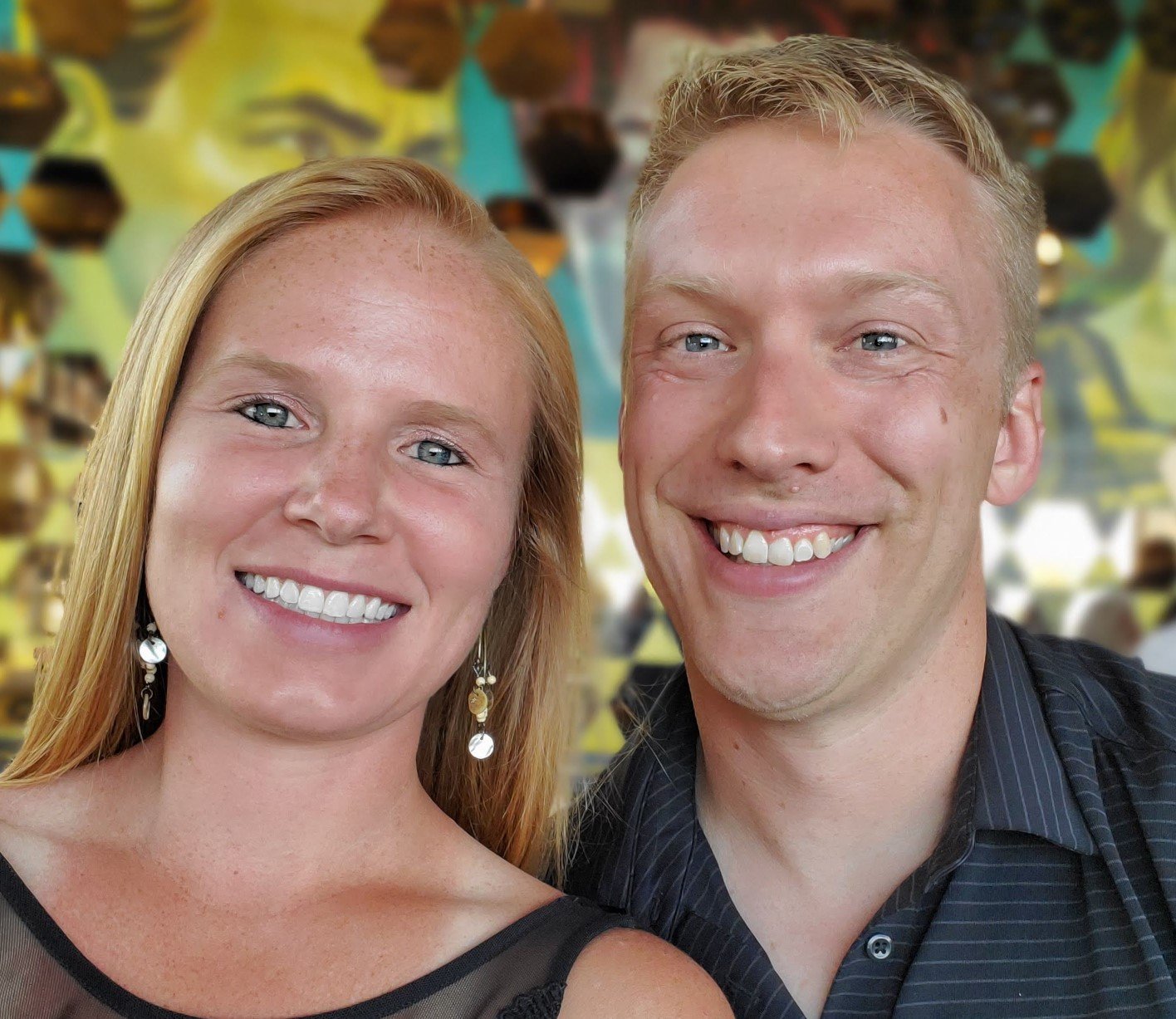 Palmer with Wife