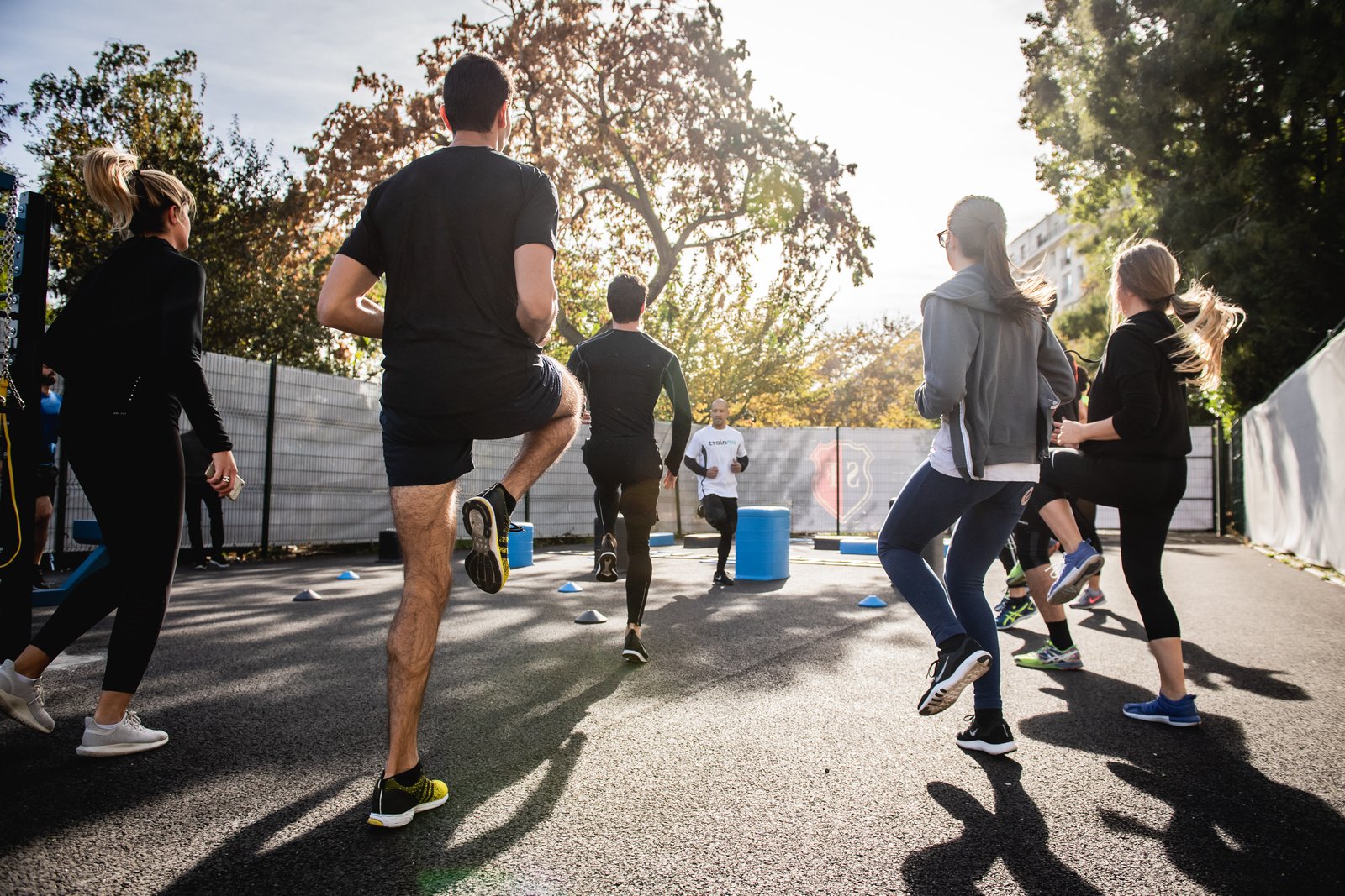 Group exercise class